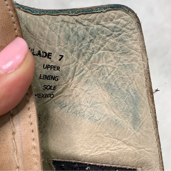 Free Bird by Steven Women's Blade In Taupe Chain Ankle Booties Size 7 - Picture 13 of 15